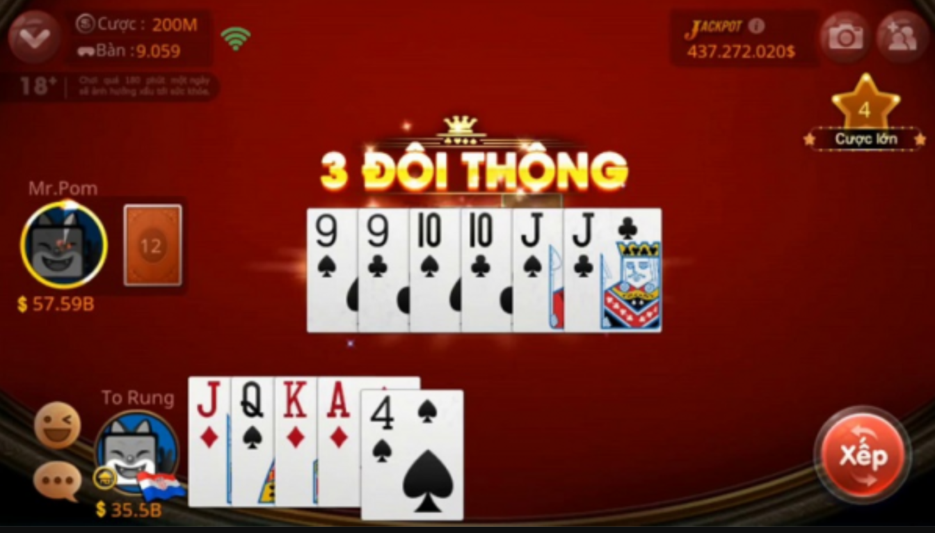 Tiến lên miền Nam tại Top88