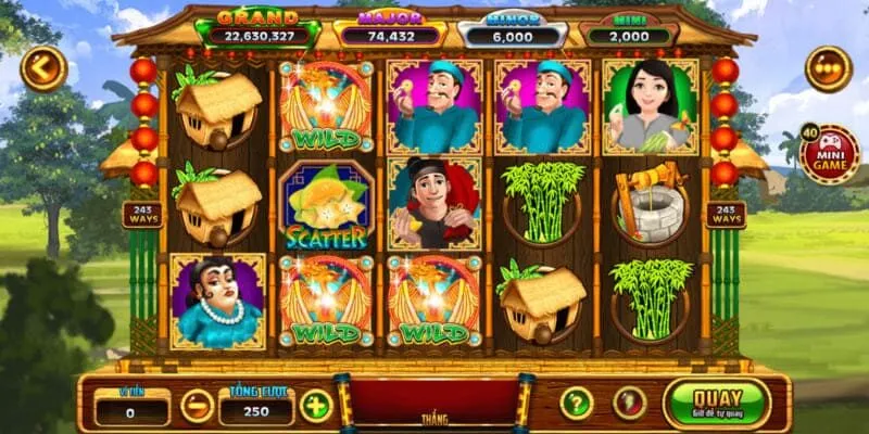 Khám phá nổ hũ Ăn khế trả vàng Top88 1 Trong trò chơi này, người chơi sẽ gặp gỡ các nhân vật quen thuộc như người anh, người em, vợ của người anh, cây khế, chim phượng hoàng, và nhiều yếu tố khác từ câu chuyện truyền thống.